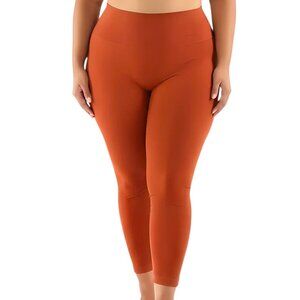 lululemon Wunder Train high-rise leggings rust orange – 18